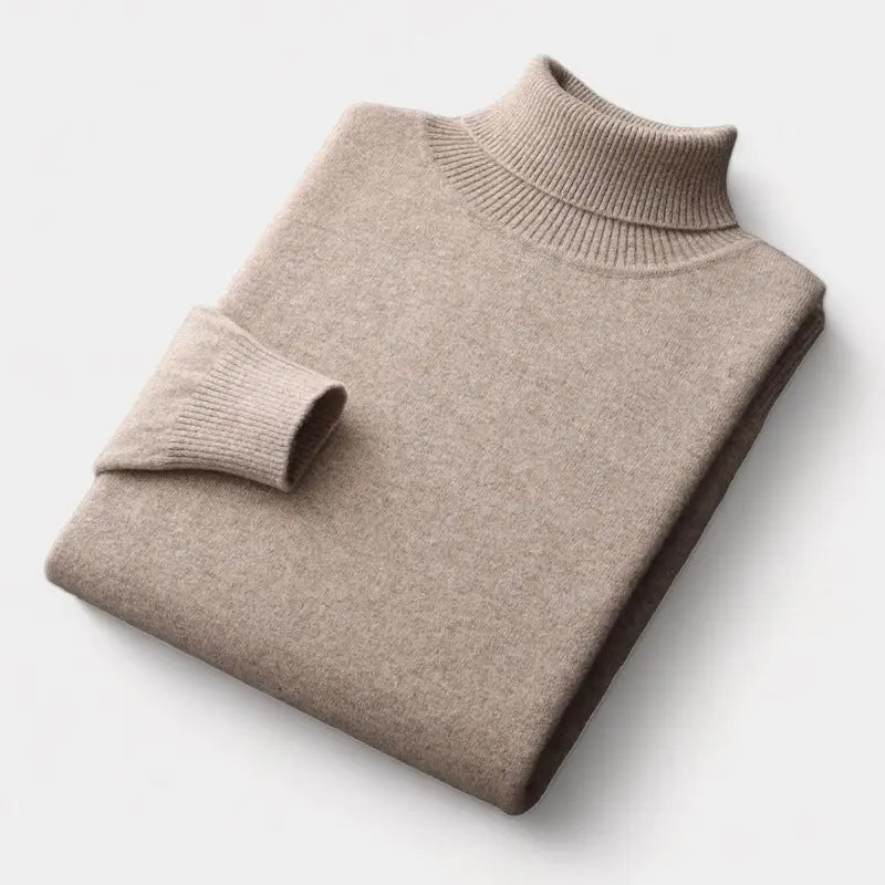 Edmund | Men’s Merino Wool Turtleneck Sweater