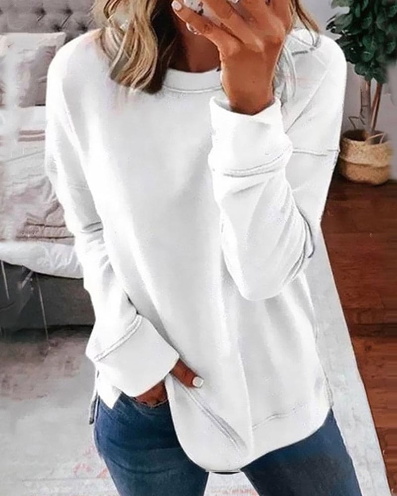 Calliope | Women’s Oversized Crew Neck Sweatshirt