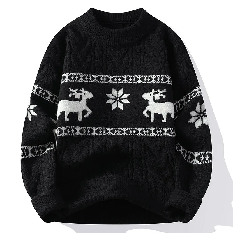 Preston | Men’s Cable Knit Christmas Sweater
