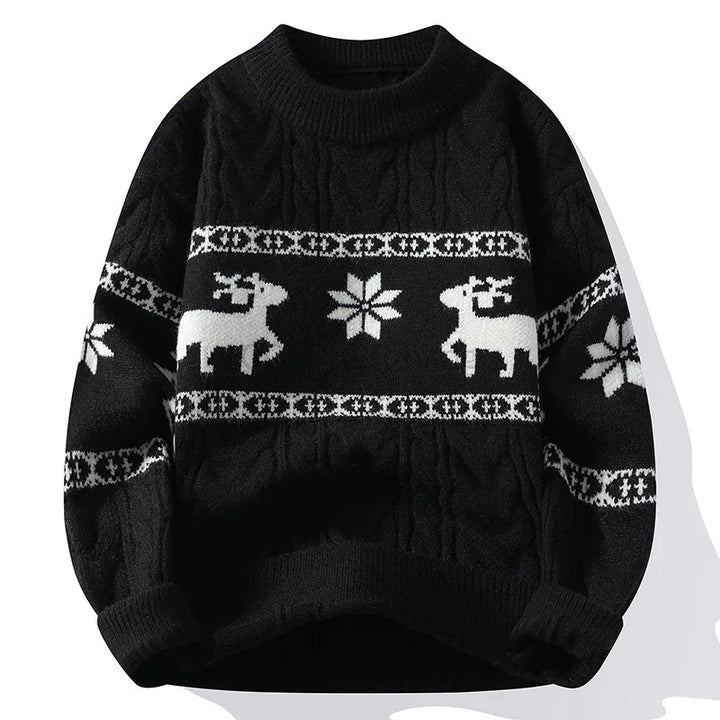 Preston | Men’s Cable Knit Christmas Sweater