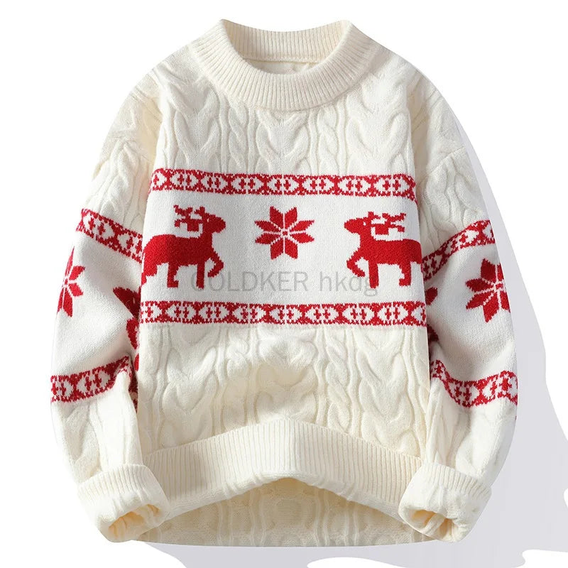Preston | Men’s Cable Knit Christmas Sweater