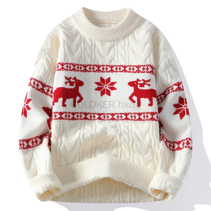 Preston | Men’s Cable Knit Christmas Sweater