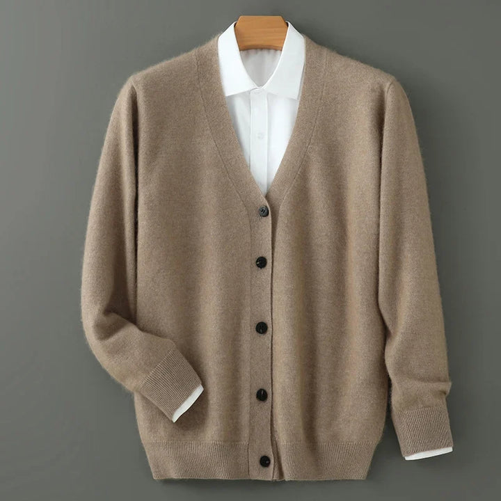Maxwell | Men’s V Neck Button Up Cardigan