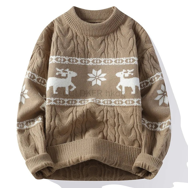 Preston | Men’s Cable Knit Christmas Sweater