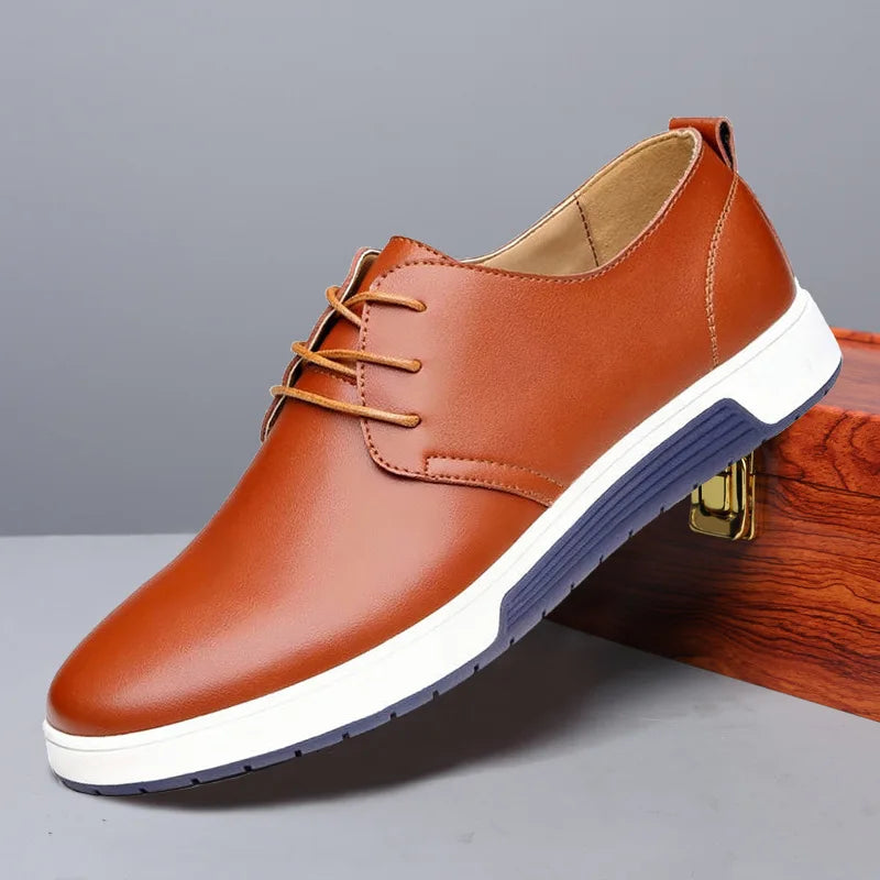 Dominic | Men’s Leather Casual Dress Shoes