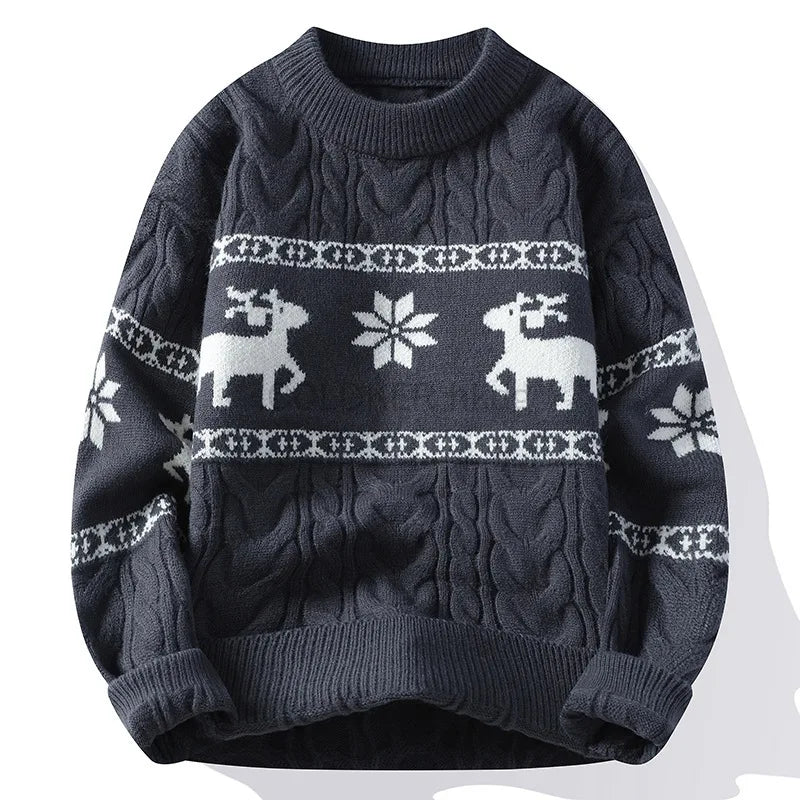 Preston | Men’s Cable Knit Christmas Sweater