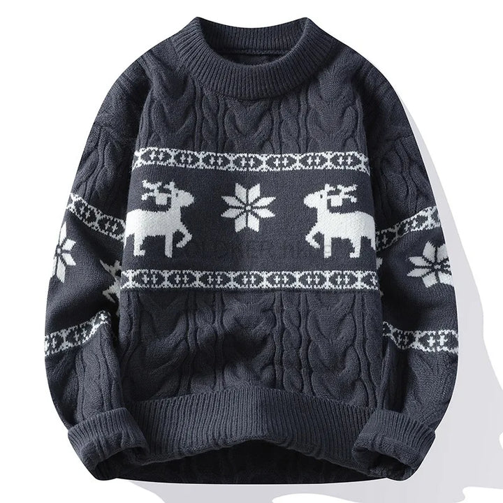 Preston | Men’s Cable Knit Christmas Sweater
