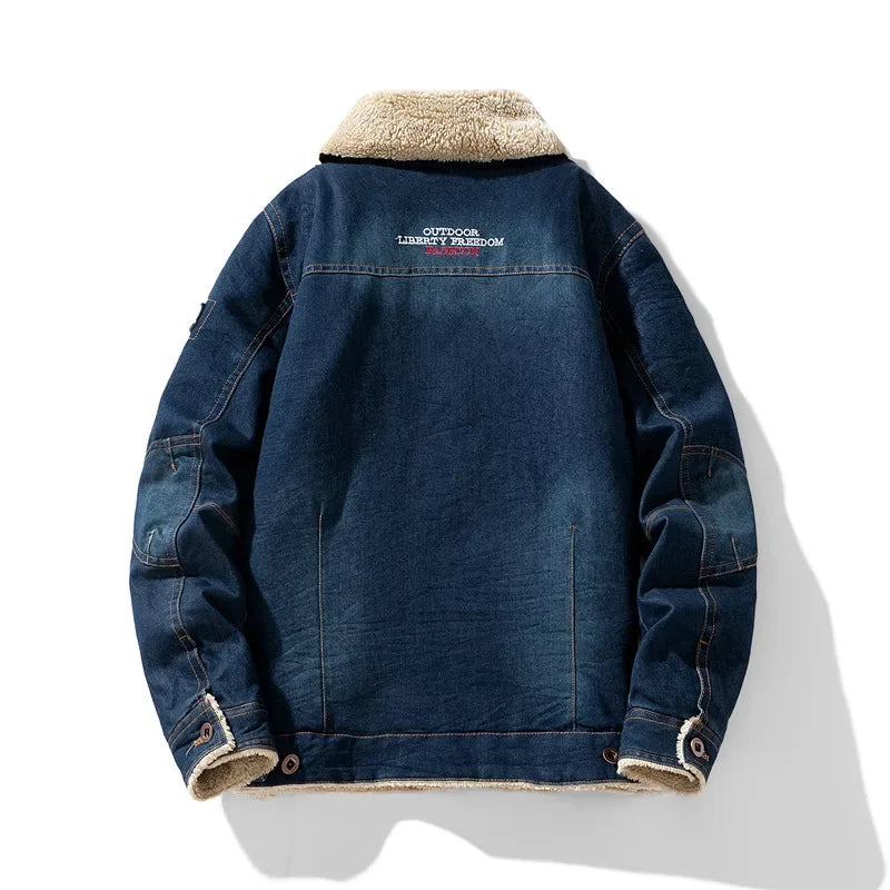 Mitchell | Men’s Sherpa Lined Denim Jacket