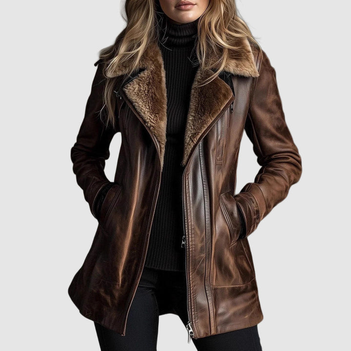 Rosalind | Women’s Faux Shearling Jacket