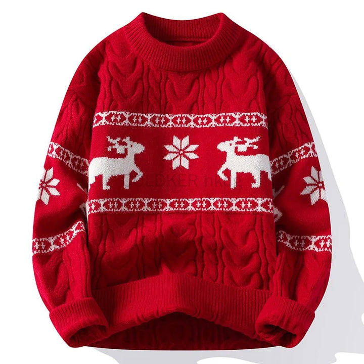 Preston | Men’s Cable Knit Christmas Sweater
