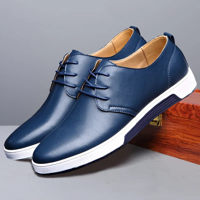 Dominic | Men’s Leather Casual Dress Shoes