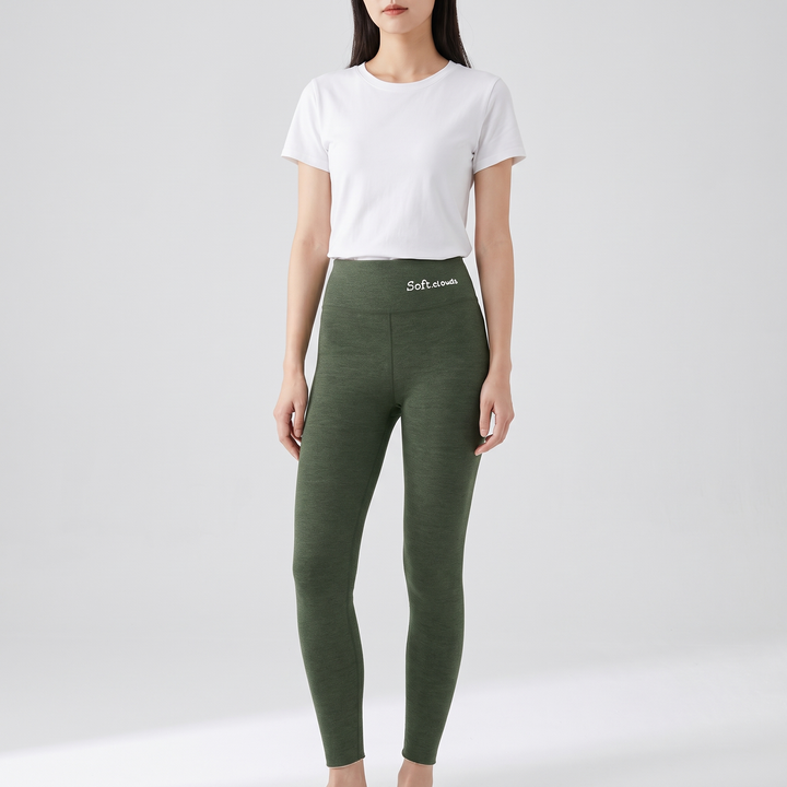 Talia | Women’s High Waisted Winter Fleece Leggings