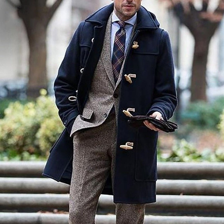 Soren | Men’s Winter Hooded Duffle Coat