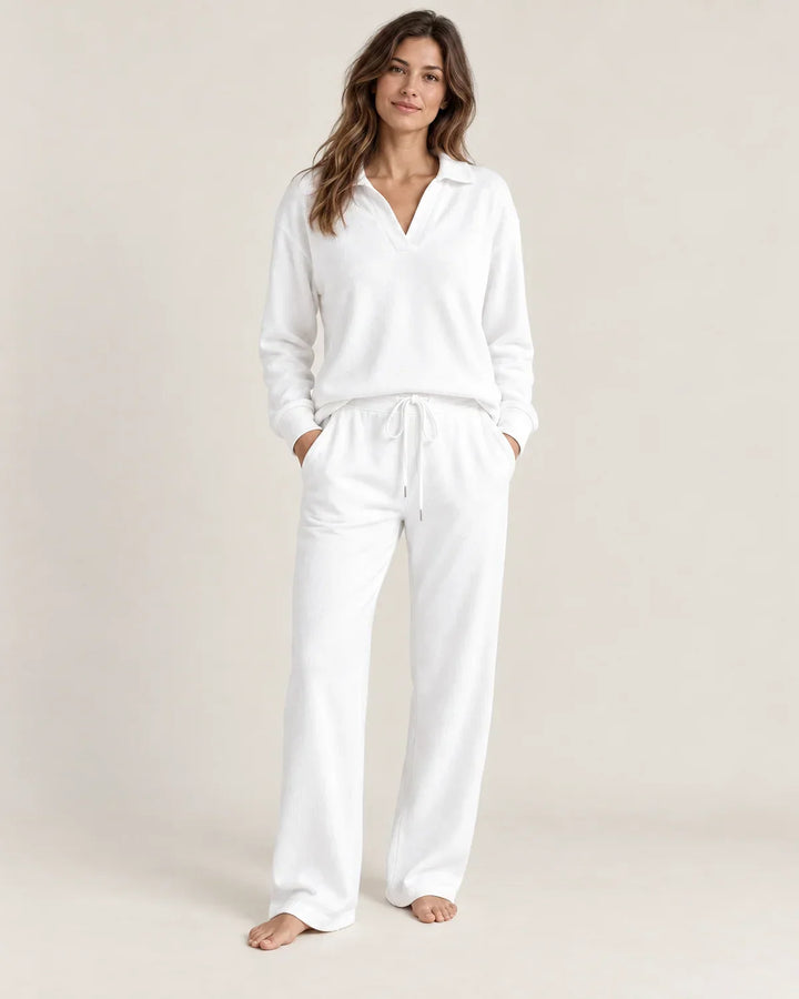 Marnie | Women’s Wide Leg Pants Loungewear Set