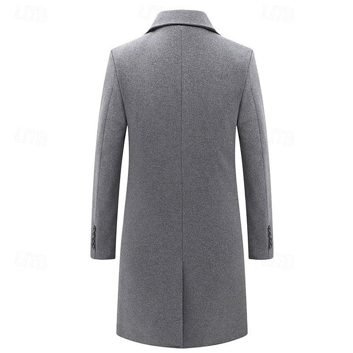 Everett | Men’s Double Breasted Wool Coat