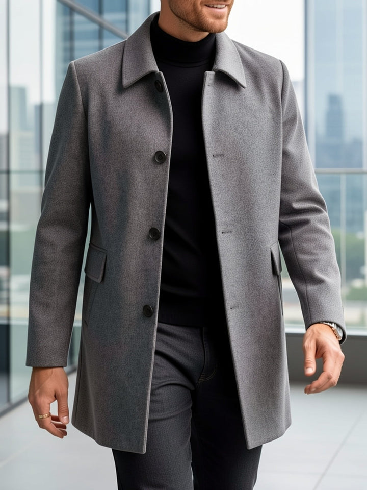 Gideon | Men’s Long Overcoat