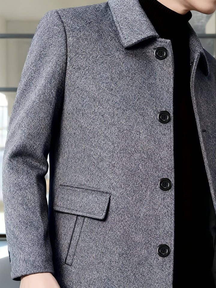 Gideon | Men’s Long Overcoat
