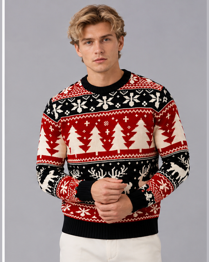 Grayson | Men’s Fair Isle Christmas Sweater