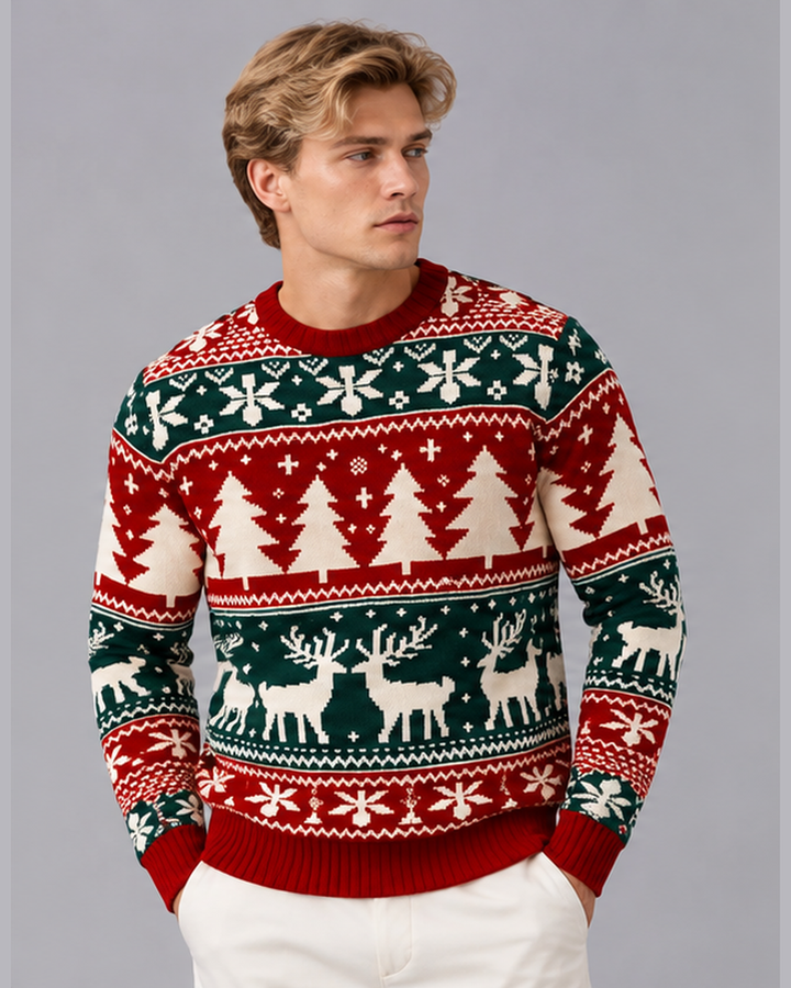 Grayson | Men’s Fair Isle Christmas Sweater