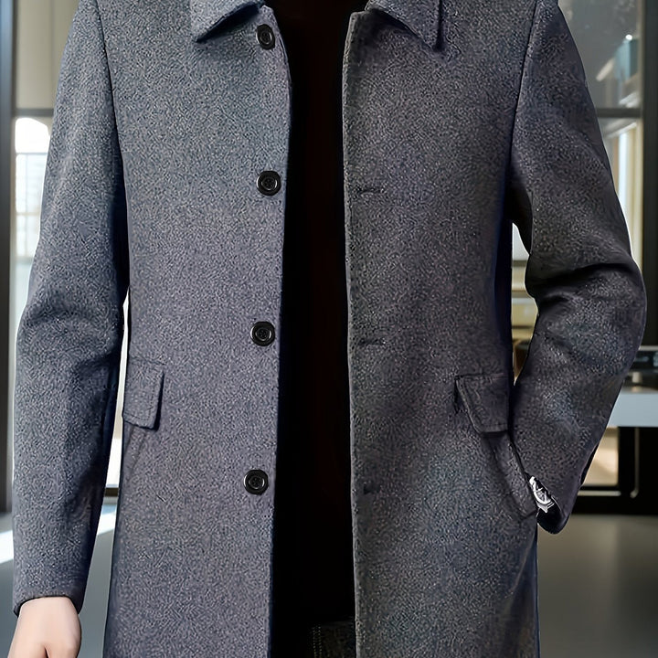 Gideon | Men’s Long Overcoat