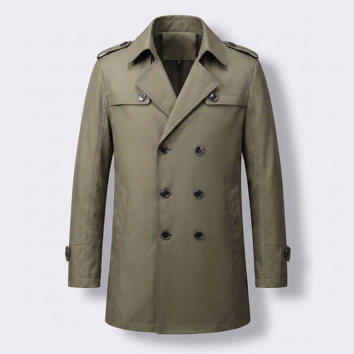 Tobias | Men’s Double Breasted Trench Coat