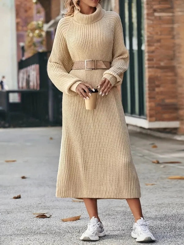 Odette | Women’s Ribbed Midi Sweater Dress