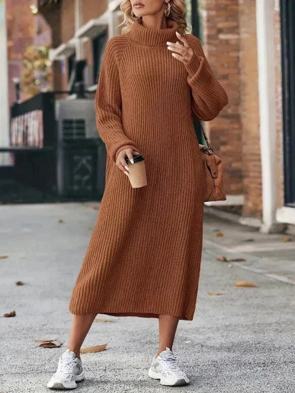 Odette | Women’s Ribbed Midi Sweater Dress