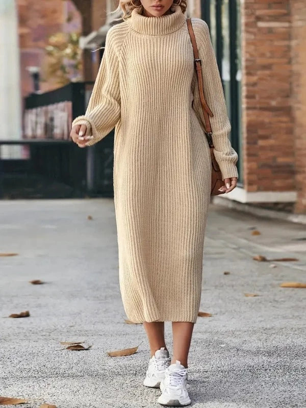 Odette | Women’s Ribbed Midi Sweater Dress