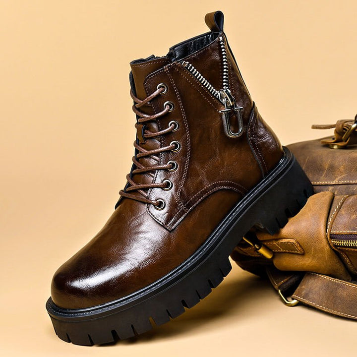 Quentin | Men’s Chunky Lace Up Combat Boots