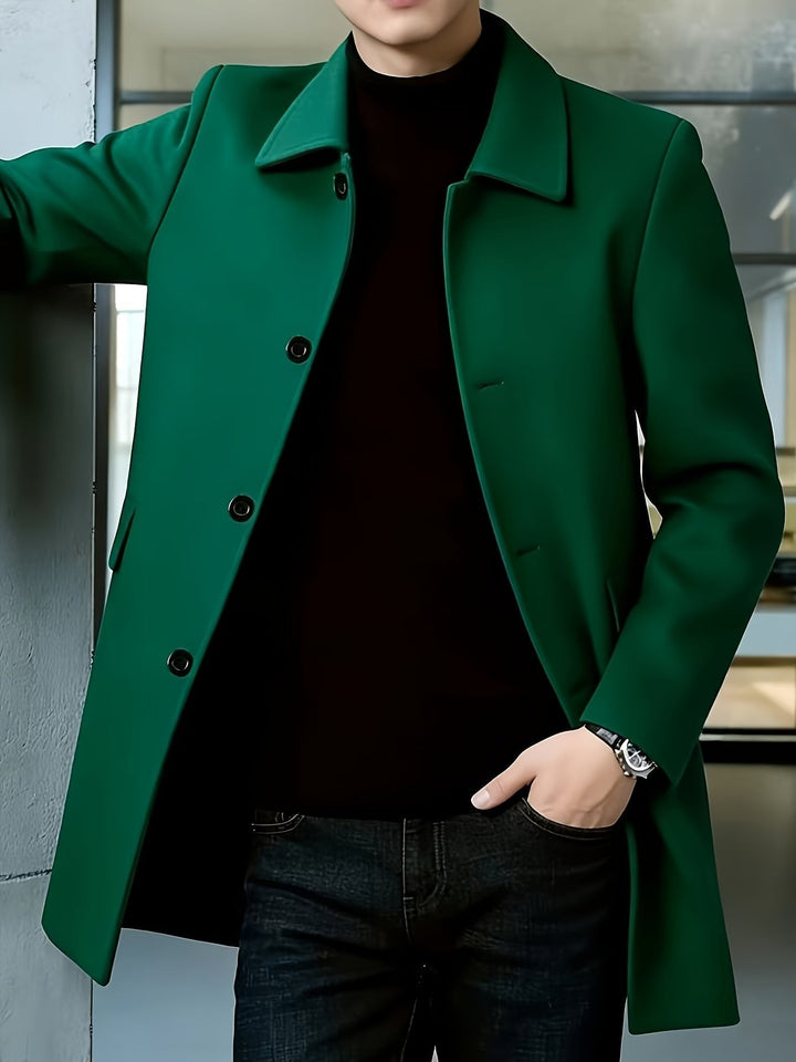Gideon | Men’s Long Overcoat