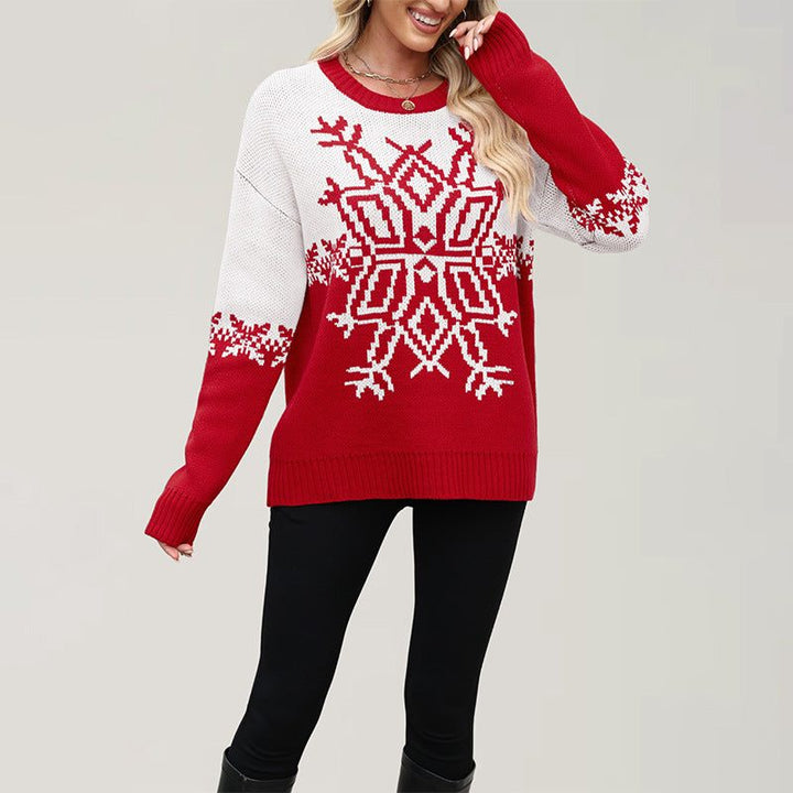 Eden | Women’s Holiday Snowflake Sweater