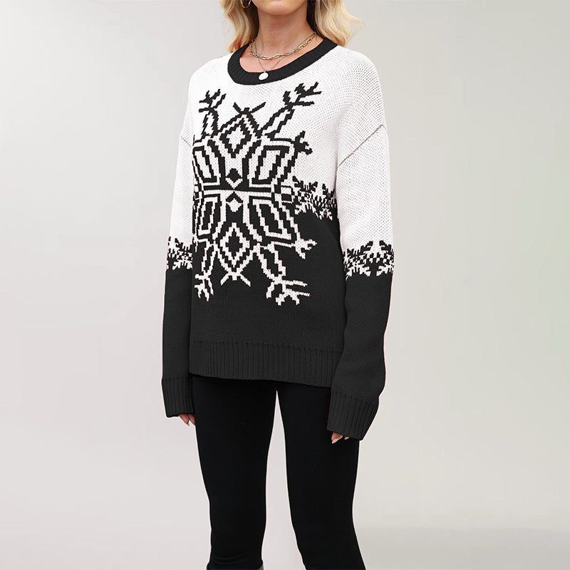 Eden | Women’s Holiday Snowflake Sweater