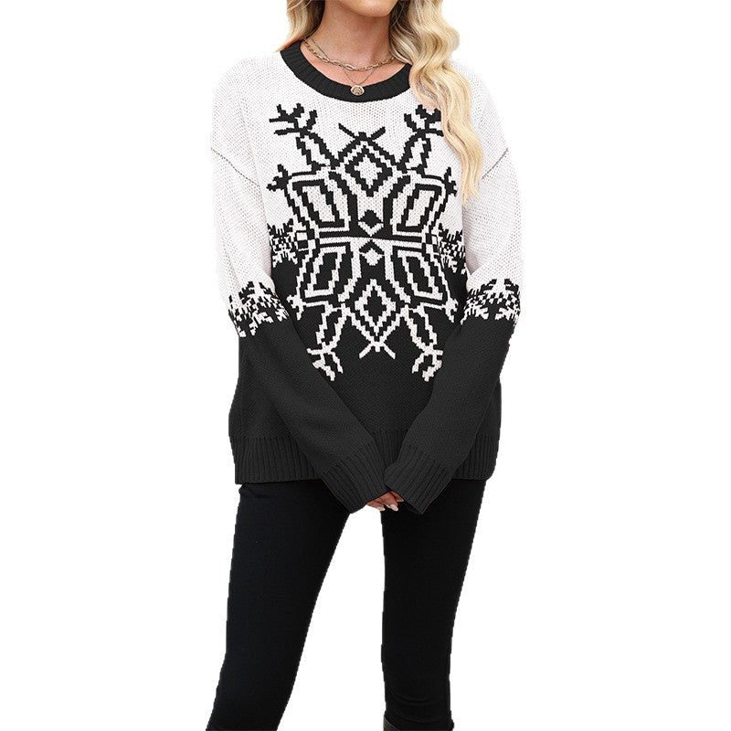 Eden | Women’s Holiday Snowflake Sweater