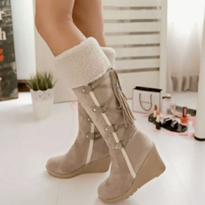 Clementine | Women’s Tall Wedge Winter Boots