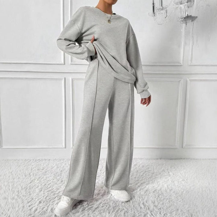 Mireille | Women’s Wide Leg Sweatpants Set