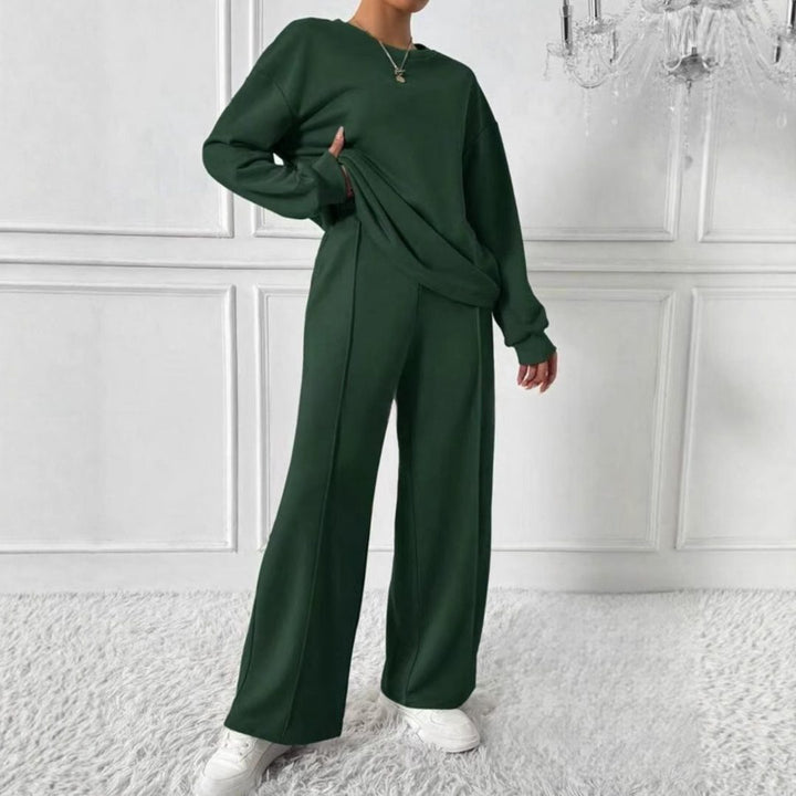 Mireille | Women’s Wide Leg Sweatpants Set