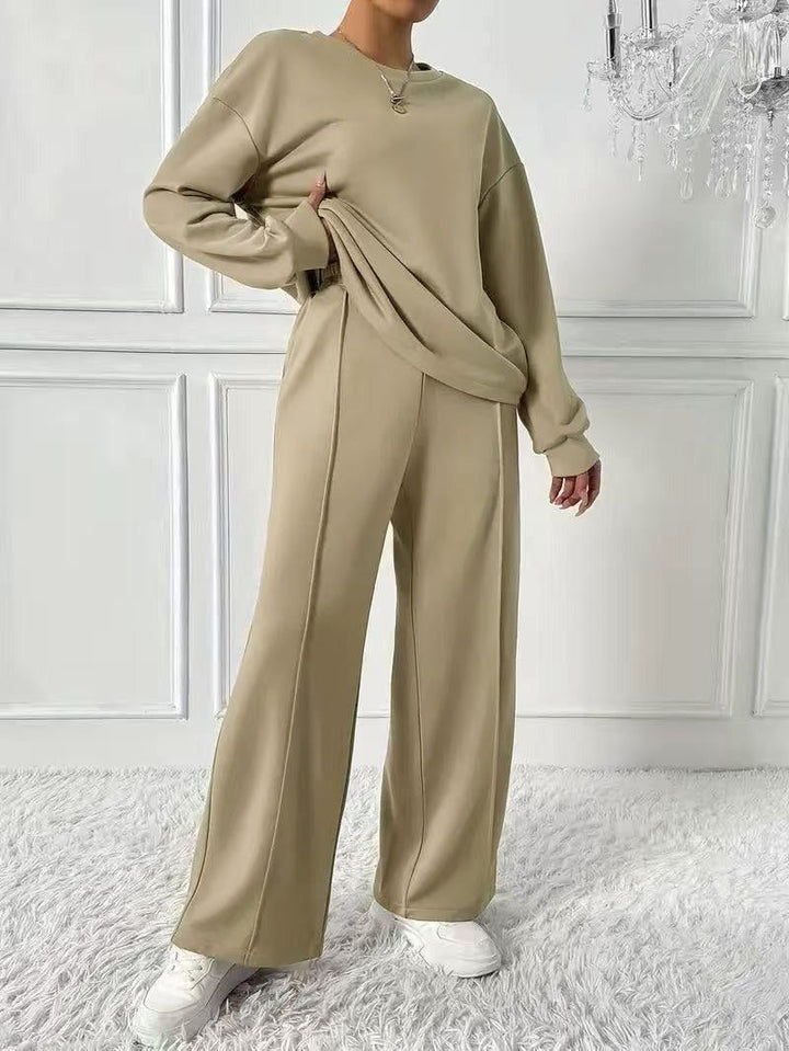 Mireille | Women’s Wide Leg Sweatpants Set
