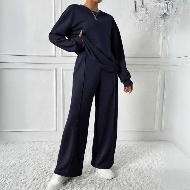 Mireille | Women’s Wide Leg Sweatpants Set