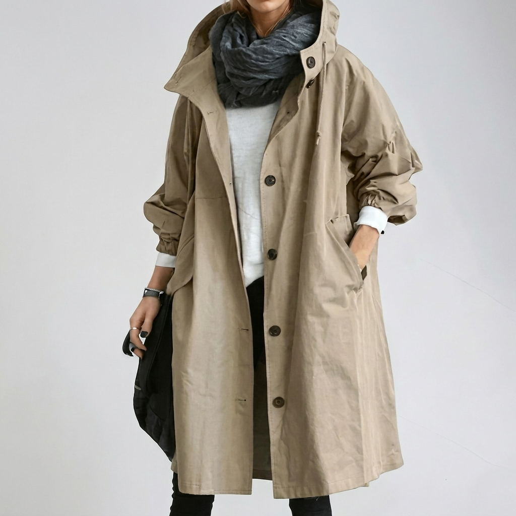 Isolde | Women’s Long Rain Coat