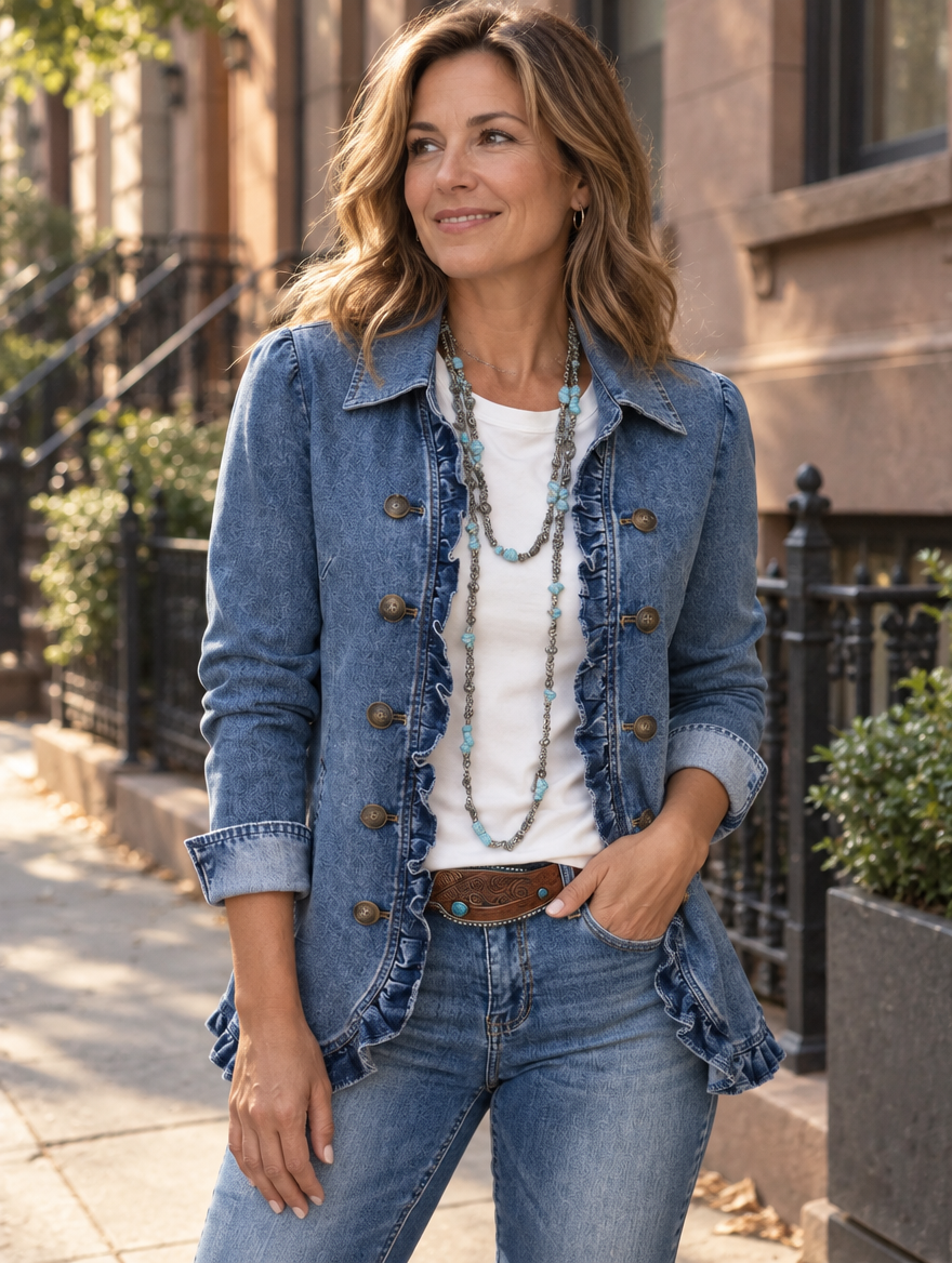 Marnie | Women’s Double Breasted Fitted Jacket