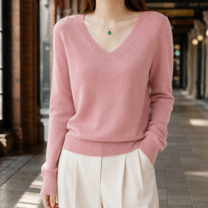 Ingrid | Women’s V Neck Sweater