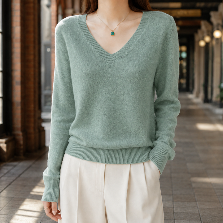 Ingrid | Women’s V Neck Sweater