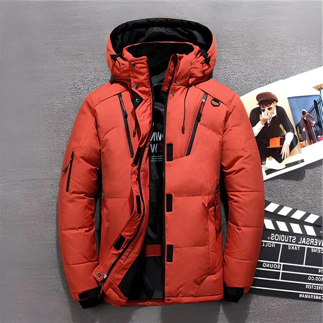 Ronan | Men’s Winter Puffer Jacket with Hood