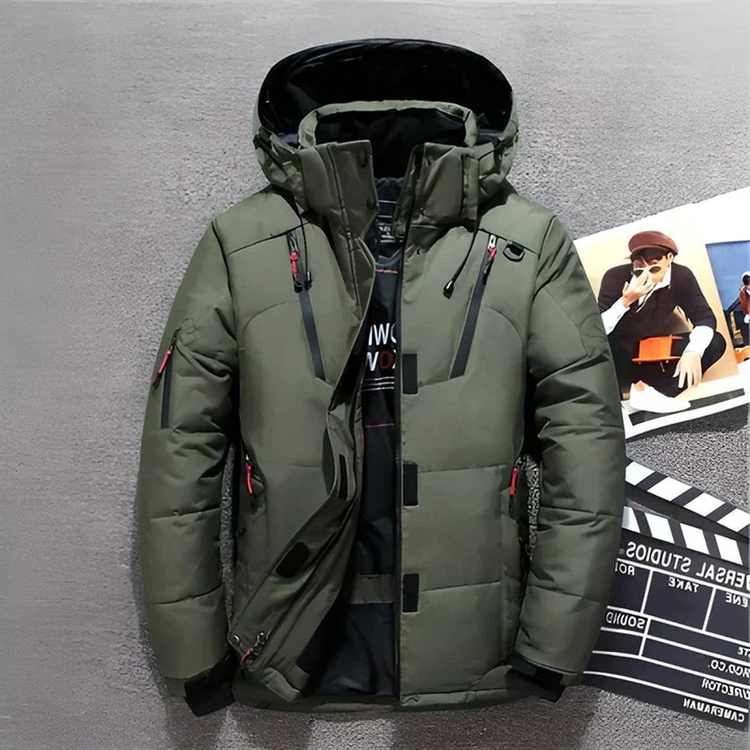 Ronan | Men’s Winter Puffer Jacket with Hood