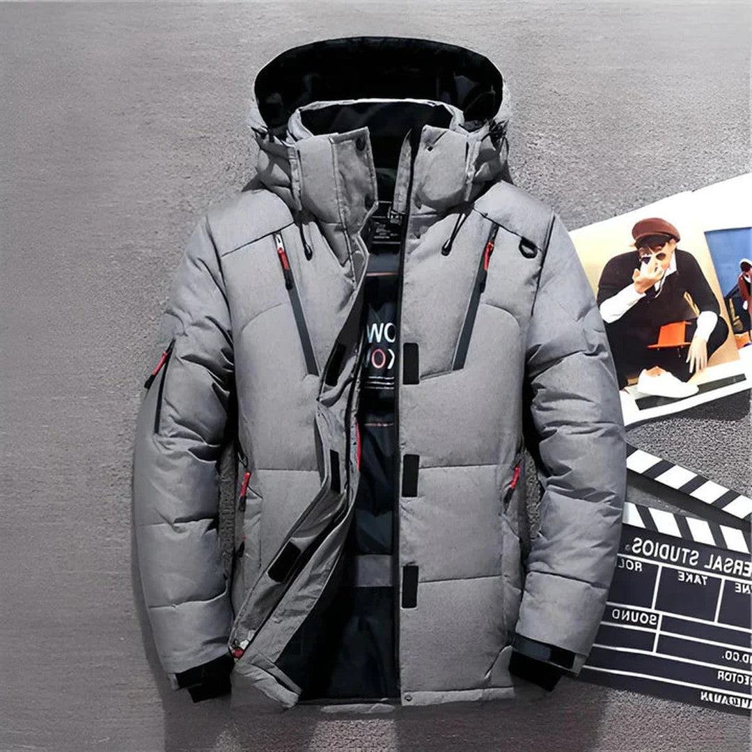 Ronan | Men’s Winter Puffer Jacket with Hood