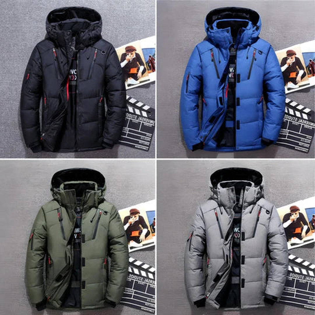 Ronan | Men’s Winter Puffer Jacket with Hood