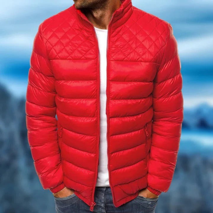 Emerson | Men’s Stand Collar Quilted Puffer Jacket
