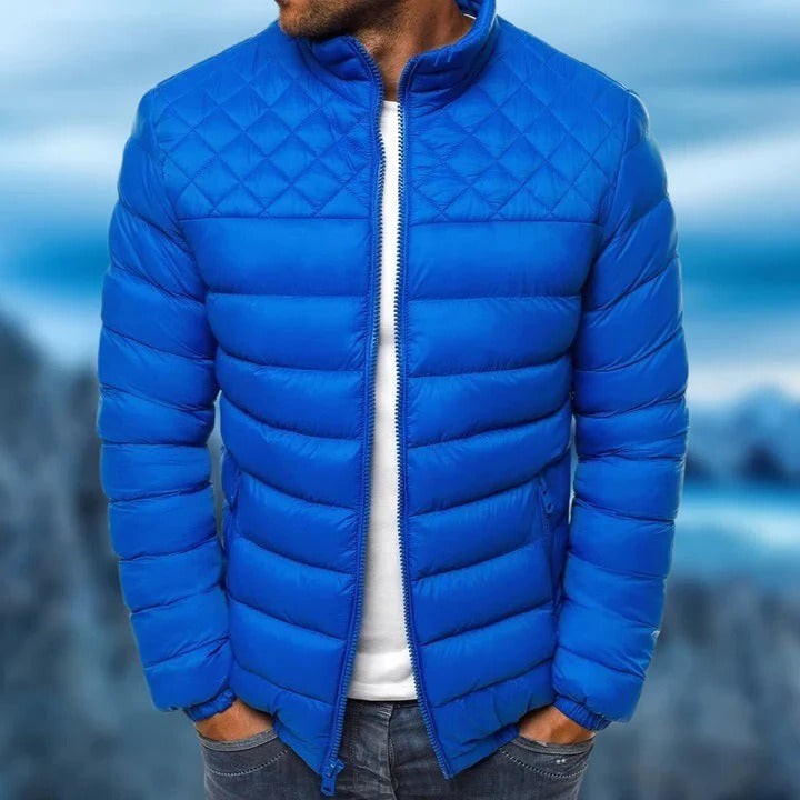 Emerson | Men’s Stand Collar Quilted Puffer Jacket