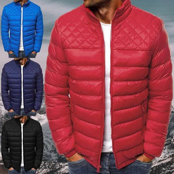 Emerson | Men’s Stand Collar Quilted Puffer Jacket