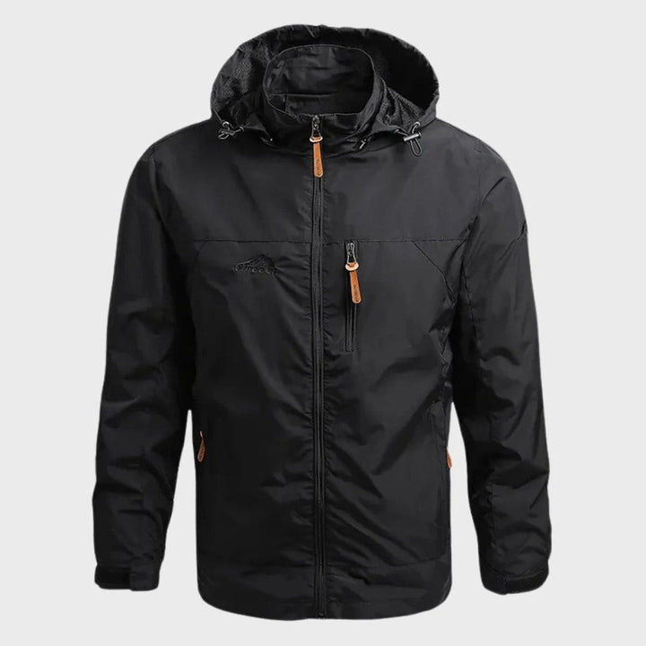 Tobin | Men’s Waterproof Hooded Windbreaker Jacket